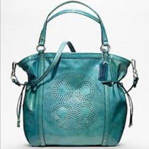 Authentic COACH Audrey Tote in Lagoon